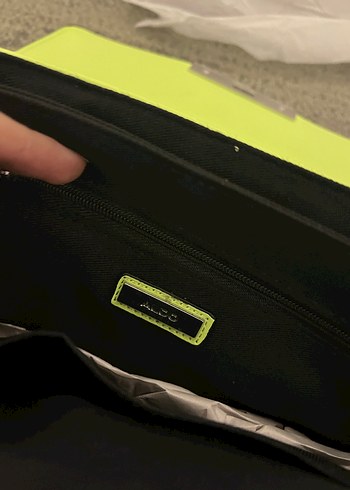 Yeşil Fermuarlı Kadın Çanta - Görsel 12