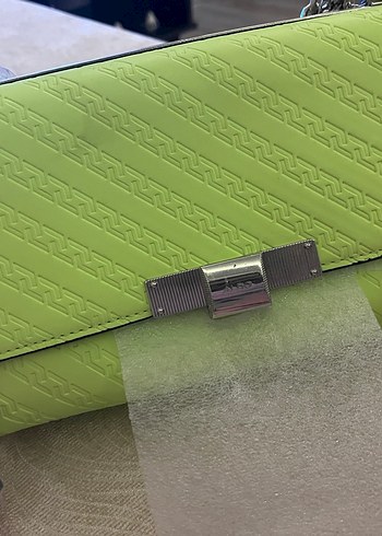 Yeşil Fermuarlı Kadın Çanta - Görsel 3