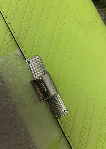 Yeşil Fermuarlı Kadın Çanta - Görsel 2