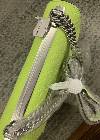 Yeşil Fermuarlı Kadın Çanta - Görsel 10