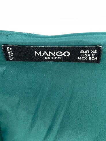 xs Beden yeşil Renk Mango Kısa Elbise %70 İndirimli.