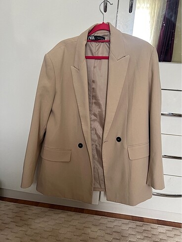 s Beden camel Renk Zara blazer ceket