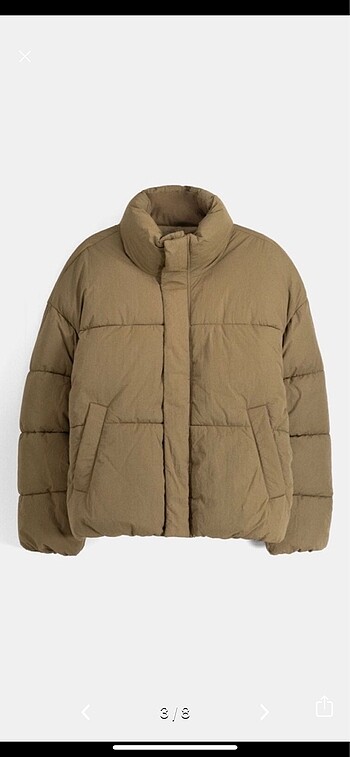 BERSHKA ŞİŞME MONT