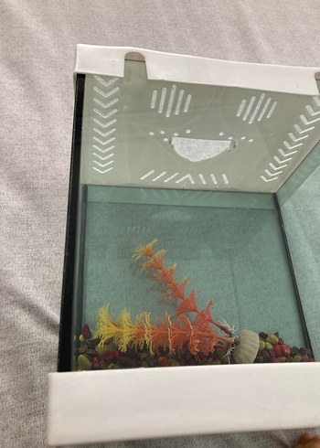 Beden Renk ADA Mini Akvaryum Siyah 20x20x15 cm