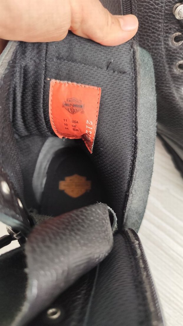 Siyah Deri Biker Botlar, Tokalı, Rock Punk - Görsel 5