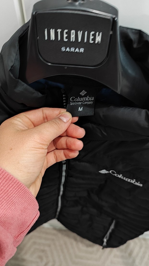 Columbia Siyah Fermuarlı Biker Mont - Görsel 3