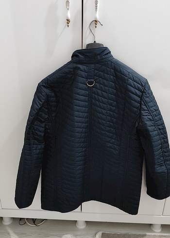 Düğmeli Lacivert Erkek Kısa Mont - Görsel 2