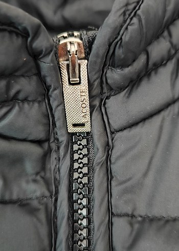 Lacoste Siyah Fermuarlı Erkek Mont - Görsel 6