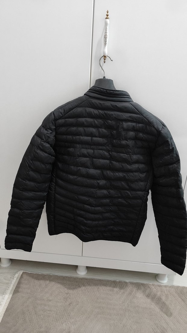 Lacoste Siyah Fermuarlı Erkek Mont - Görsel 4