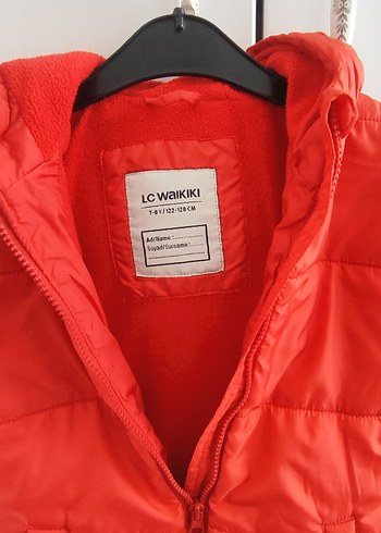 Kırmızı Fermuarlı Erkek Çocuk Mont - Görsel 2