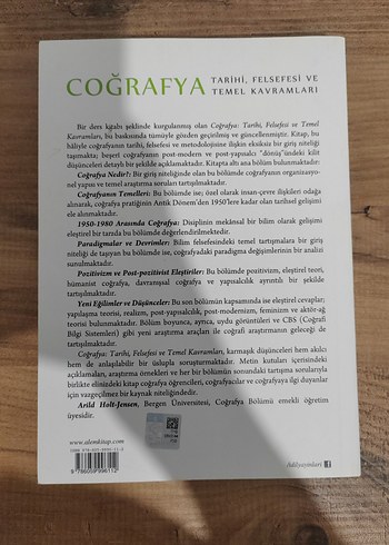 Coğrafya Tarihi, Felsefesi ve Temel Kavramları Kitabı - Görsel 2