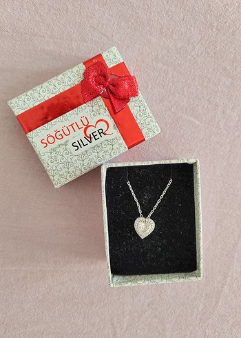 Diğer Sogutlu Silver Kalp Kolye