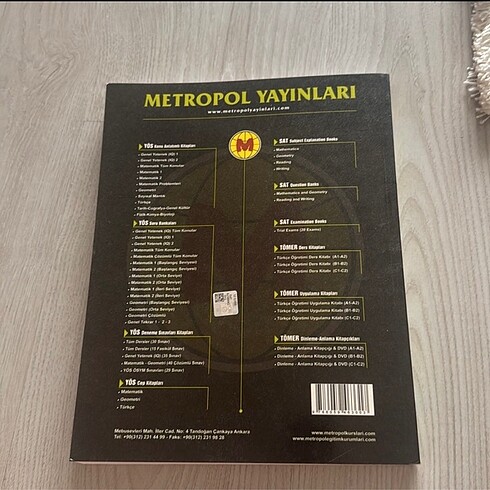  Beden YÖS kitabı