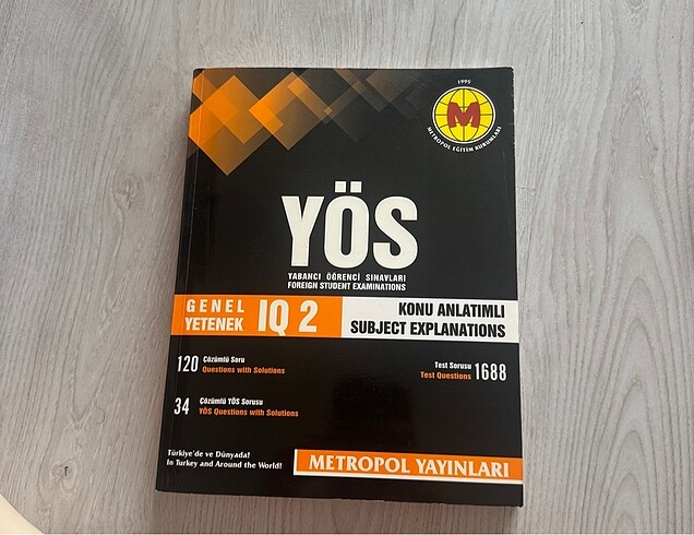 YÖS kitabı
