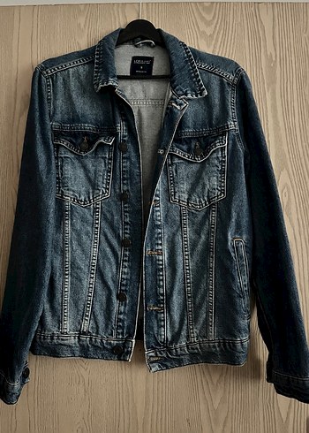 LC Waikiki Koyu Mavi Denim Ceket