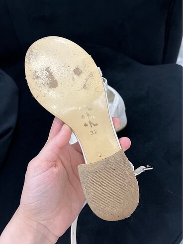 32 Beden gri Renk Kız çocuk ayakkabı