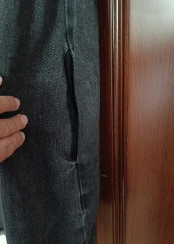 44 Beden gri Renk kısa kol elbise