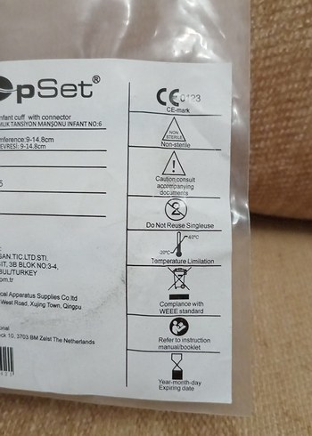 Bebek tansiyon manşonu - Görsel 5