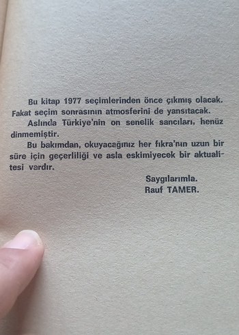 Kavgamız: Düzene Çekidüzen - Rauf Tamer - Görsel 4
