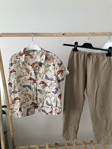 9 Yaş Beden H&M gömlek pantolon