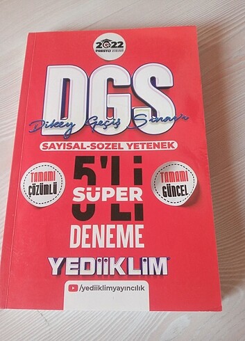 Dgs 5 li deneme