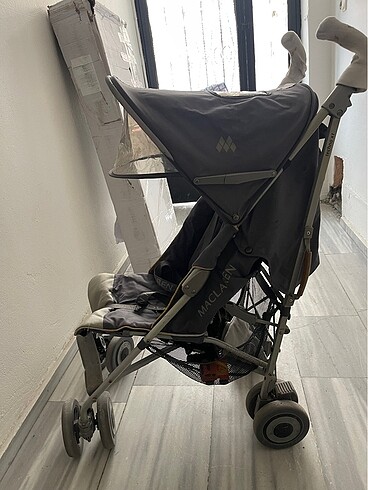 15-36 kg Beden gri Renk Baston bebek arabası maclaren