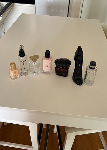 Armani Orjinal parfüm şüşeleri