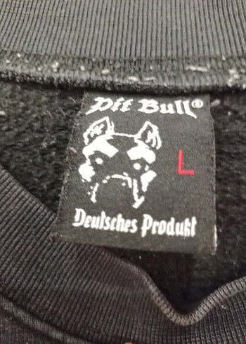 Diğer siyah erkek pitbull Sweatshirt