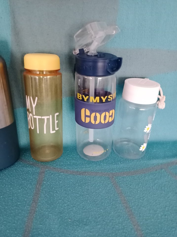 Çocuklar için Mavi Termos Şişe matara - Görsel 4