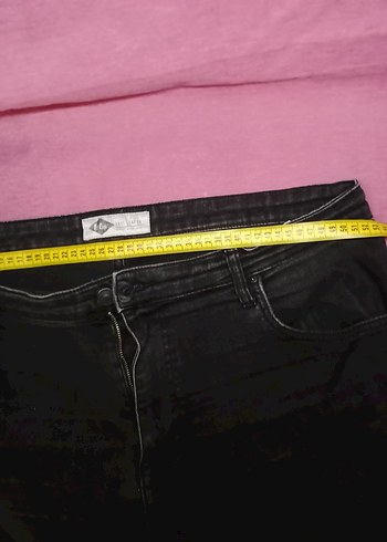38 Beden gri Renk la Cooper 38/32 siyah erkek kot pantolon