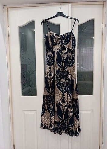 Fashion station marka uzun elbise