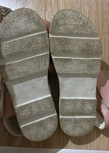 Kız Çocuk Bej Sandalet - Görsel 3