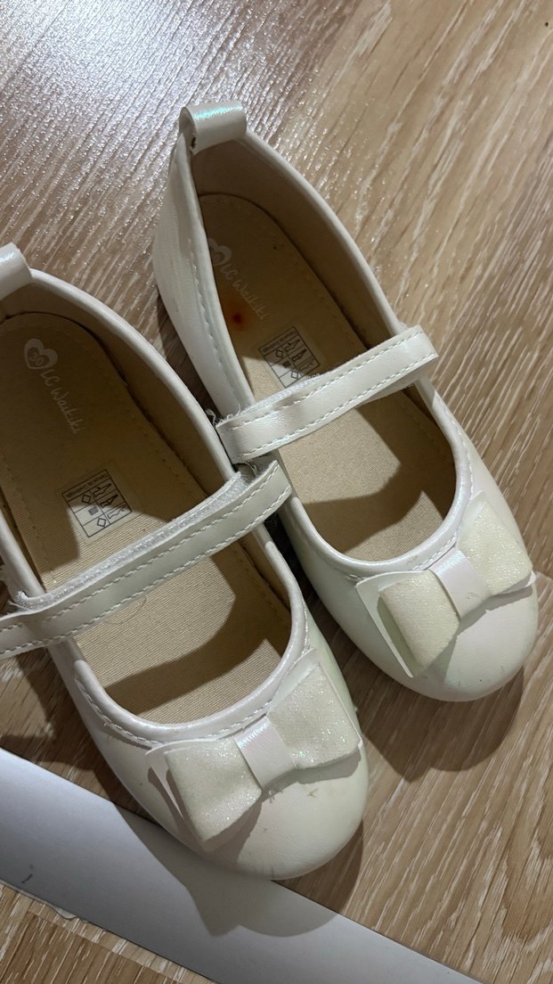 Kız Çocuk Beyaz Babet Ayakkabı - Görsel 2