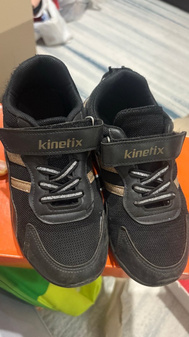 Siyah Kinetix Erkek Çocuk Spor Ayakkabı - Görsel 3