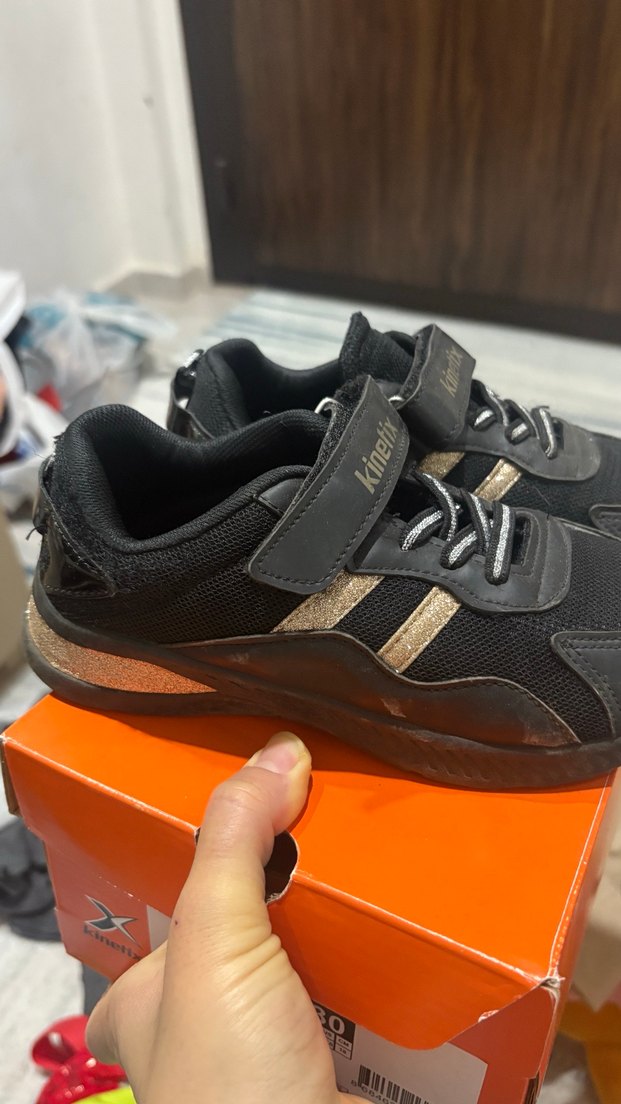 Siyah Kinetix Erkek Çocuk Spor Ayakkabı - Görsel 2