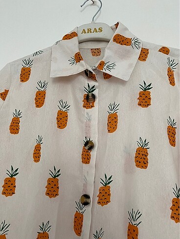 Ananas desenli gömlek