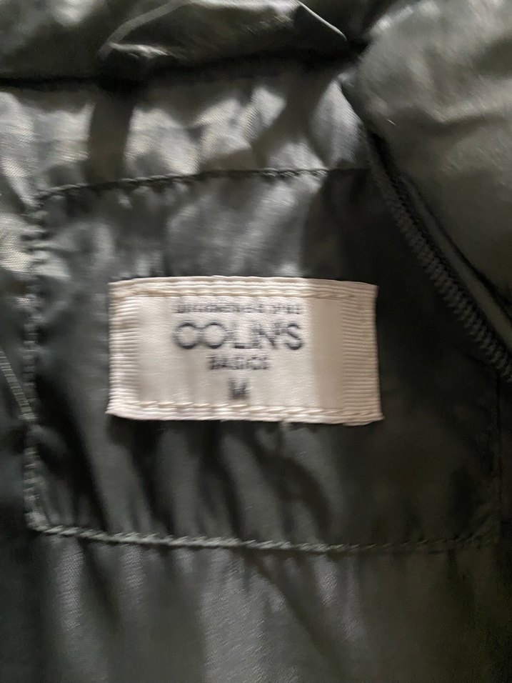 Fermuarlı haki Kadın şişme Yelek - Görsel 2