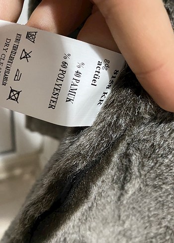 Kahverengi Süet gri Kürklü Kadın Yelek - Görsel 5