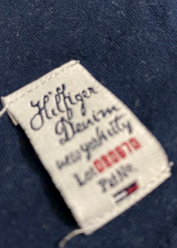 Tommy Hilfiger Lacivert Baskılı Tişört - Görsel 3