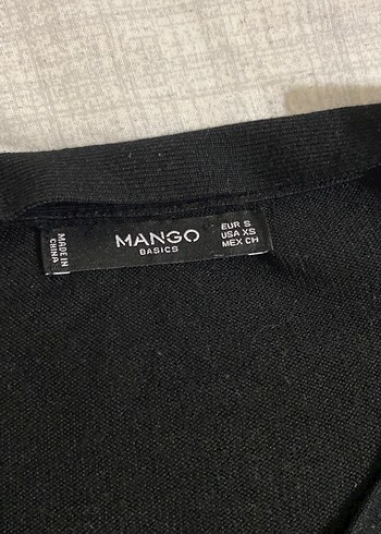 Siyah V Yaka Uzun Kollu Rahat Kesim Kadın Triko - Görsel 2