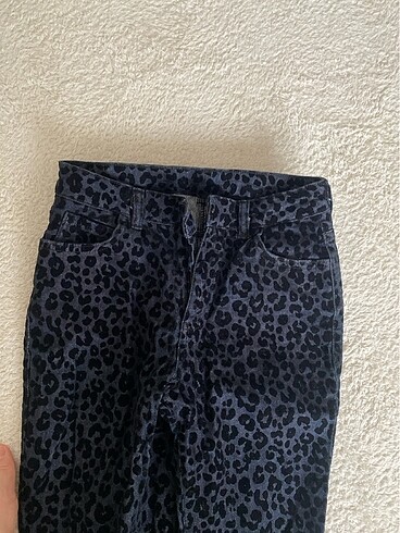 36 Beden Leopar desenli kot