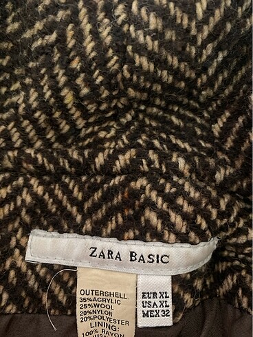 Zara kaşe kaban