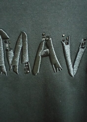 xs Beden siyah Renk Mavi Sweatshirt