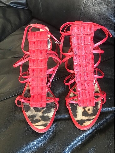 CAVALLI Kırmızı CROCCO