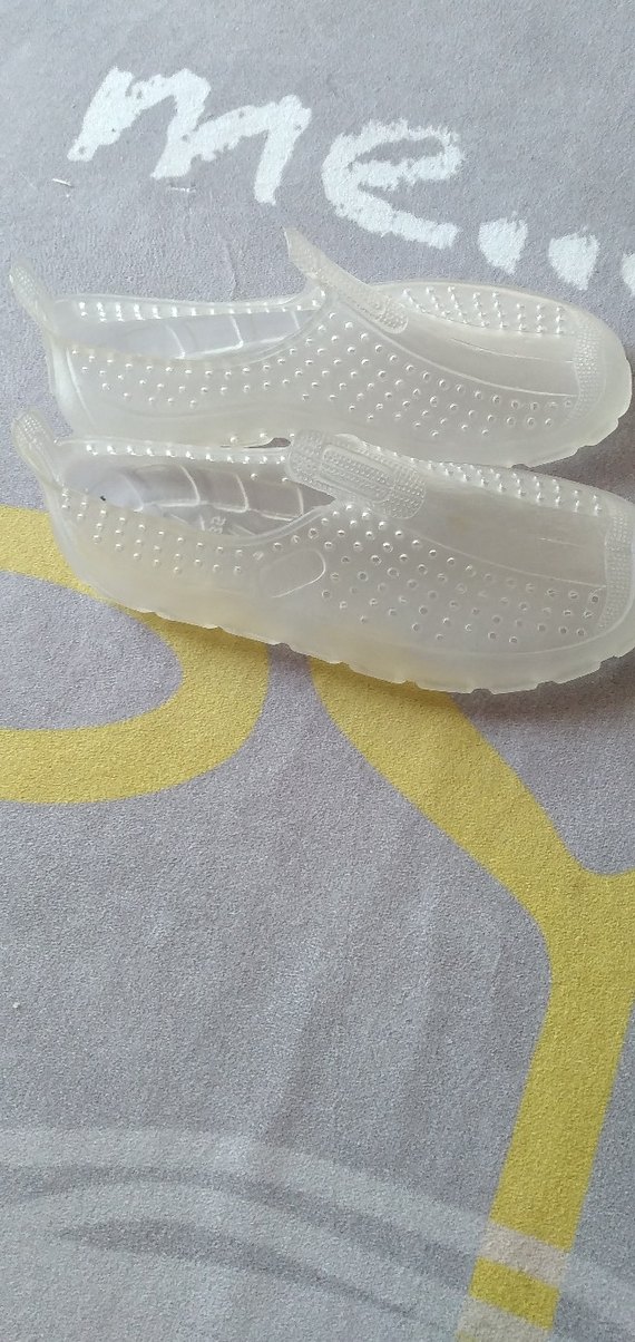 Erkek  çocuk Şeffaf Beyaz Su Ayakkabısı - Görsel 2