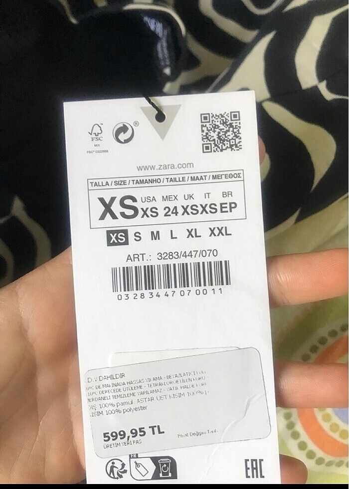 Zara elbise - Görsel 4