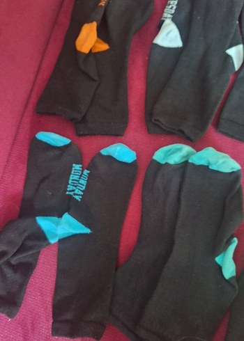 Erkek Çocuk Çok Renkli Çorap Seti - Görsel 2