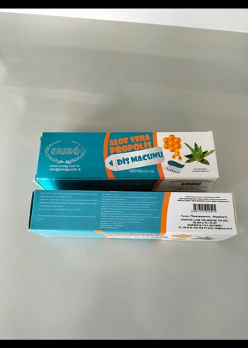 Diğer Aloe Vera ve Propolis Özlü Diş Macunu 100 ml