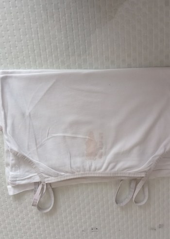 8 Yaş Beden Kız Çocuk Beyaz Nakışlı Atlet 3lü Paket