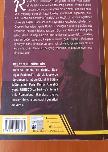 Beden Reşat Nuri Güntekin Bütün Romanları - Çalıkuşu